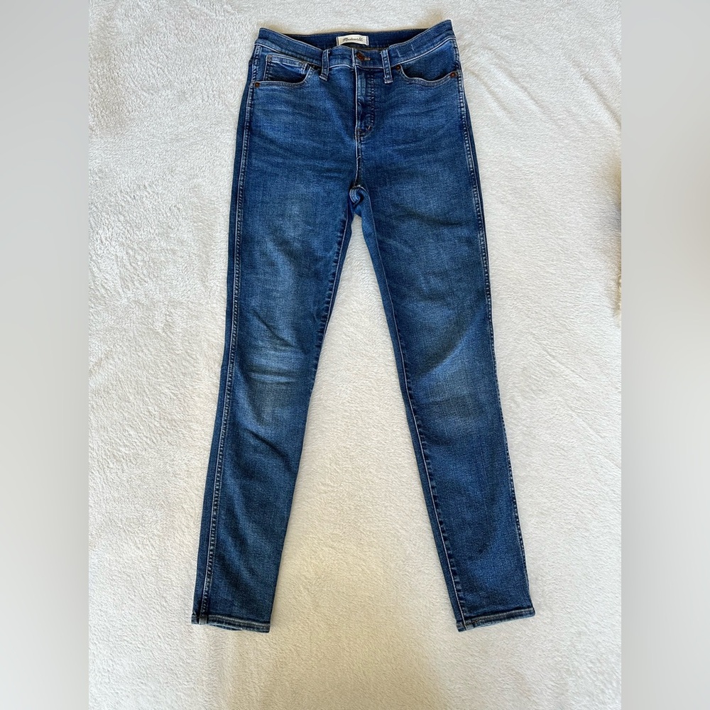Madewell Tall 10" High-Rise Skinny Jeans 28T Style #MA621